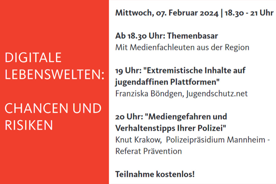 Digitale Lebenswelten – Chancen und Risiken