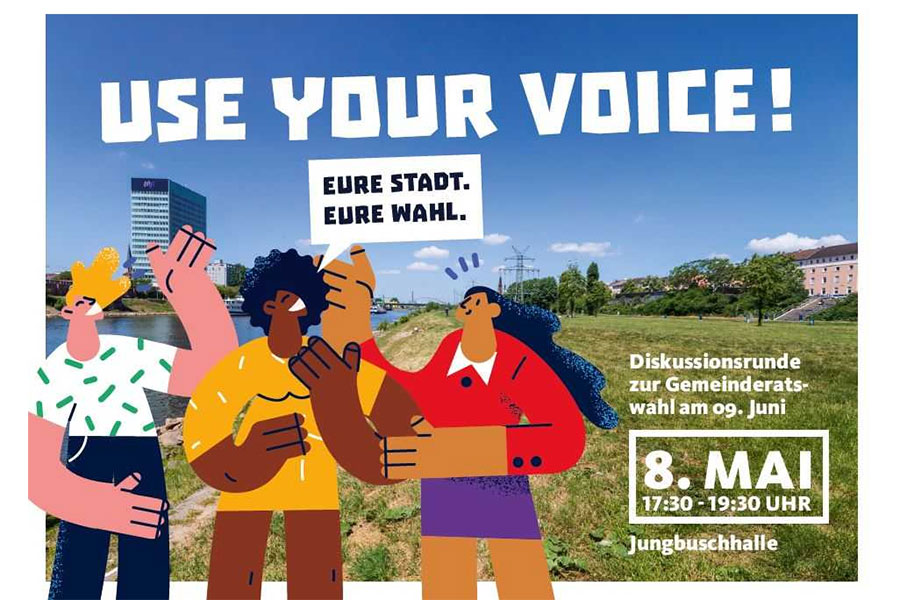 Jugendförderung lädt ein: “Use your voice”