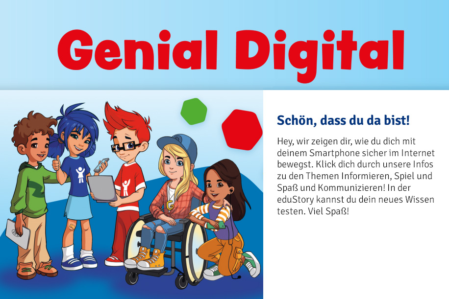 Fit fürs Internet: Neues digitales Angebot für Kinder